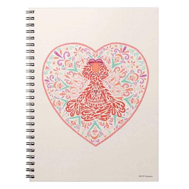 Bohemian Elmo Notebook (Front)