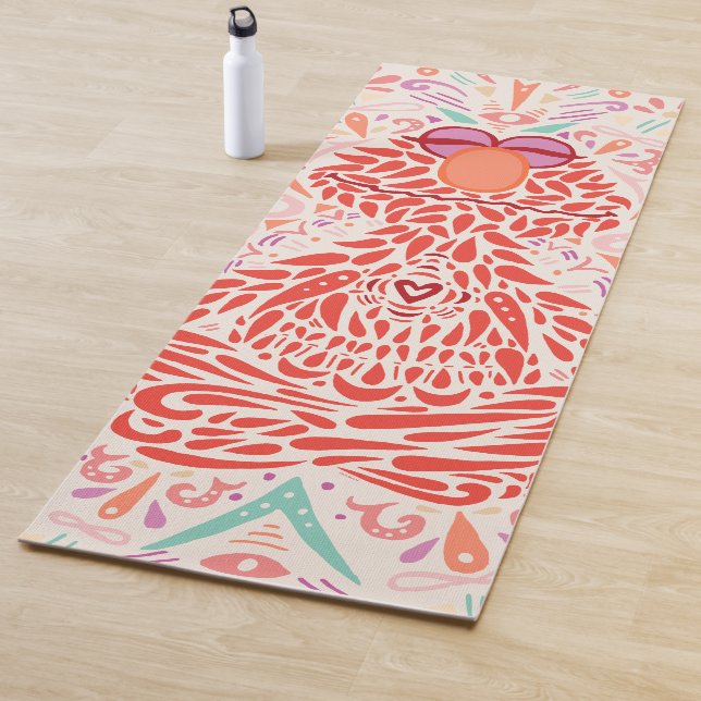 Bohemian Elmo Yoga Mat (In Situ)