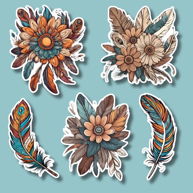 Bohemian Features and Flowers Waterproof (Creator Uploaded)