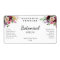 Bohemian Floral Bouquet Face Serum Labels