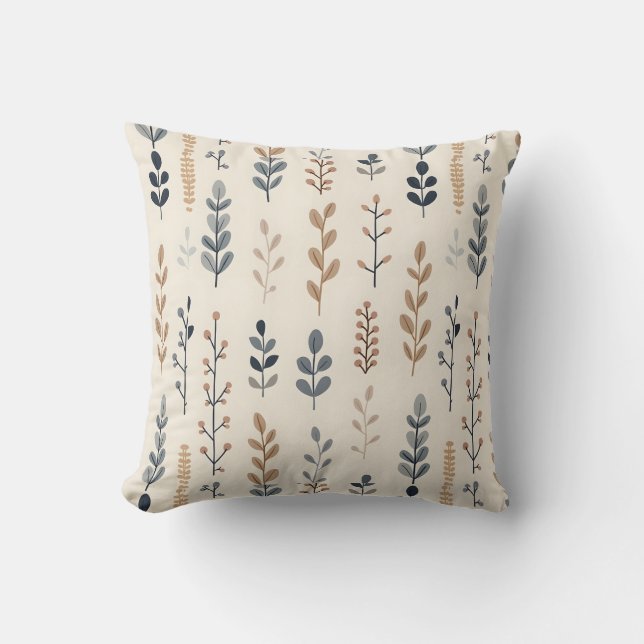 Bohemian Floral  Cushion (Front)