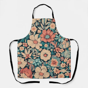 Bohemian Flower Apron