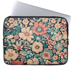 Bohemian Flower Laptop Sleeve
