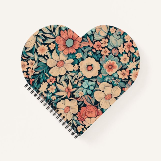 Bohemian Flower Notebook (Front)