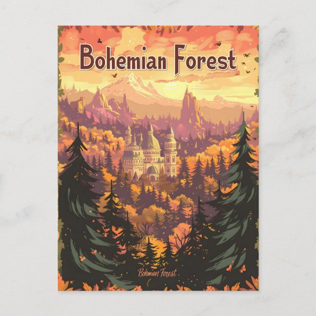 Bohemian Forest Postcard (Front)