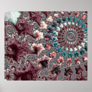 Bohemian Fractal Poster