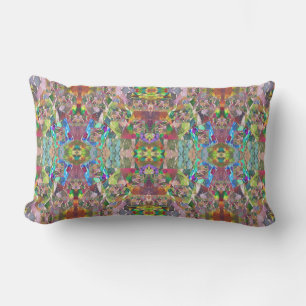 Bohemian Geometric Modern Pattern Lumbar Cushion