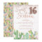 Bohemian Glam Fiesta Sweet Sixteen Invitation