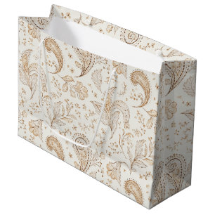 Bohemian Hippie Sixties Birthday Large Gift Bag
