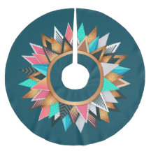 Bohemian-Inspired Tree Skirt