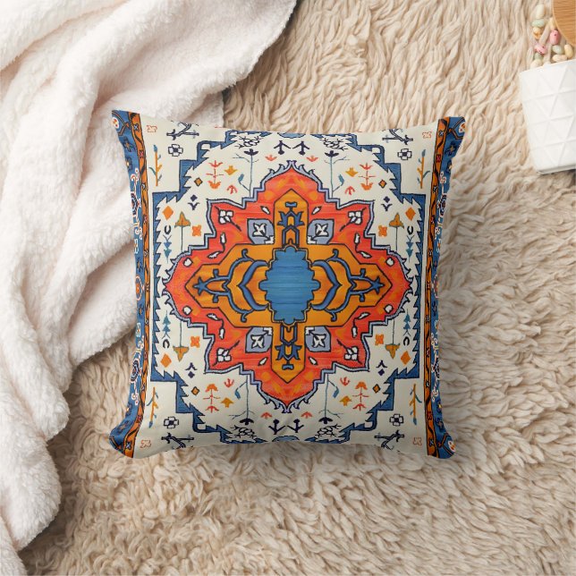 Bohemian Kilim Moroccan Style  Cushion (Blanket)