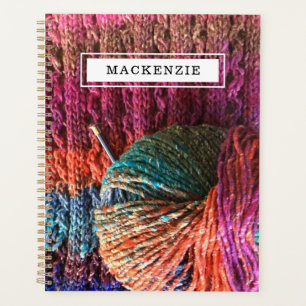 Bohemian Knitting with Name Planner