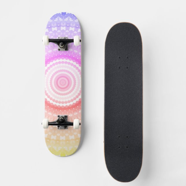 Bohemian Mandala Skateboard (Front)