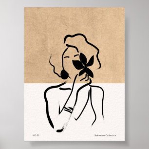 Bohemian Minimalist Wall Art