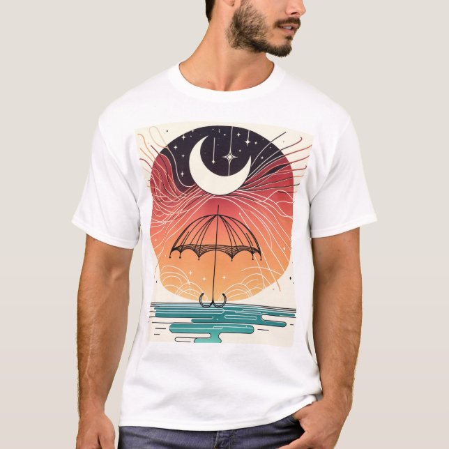 Bohemian Moon & Magic Rain T-Shirt (Front)