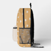 Bohemian Neutral Sun Custom Name Printed Backpack (Right)