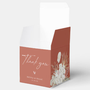 Bohemian Oasis Dried Botanical Favour Box