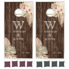 Bohemian Pampas Grass Wedding Reception