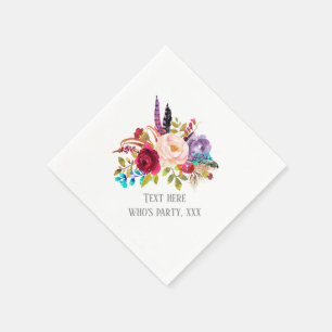 bohemian, peony, floral, flowers, boho napkin