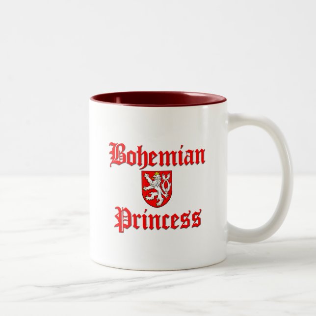 Bohemian Princess Two-Tone Coffee Mug (Right)