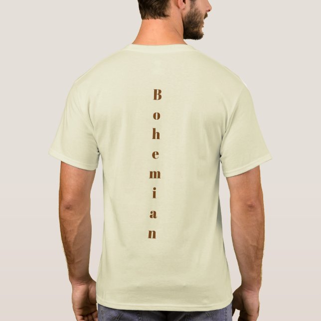 Bohemian R T-Shirt (Back)