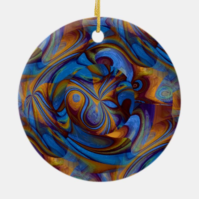 Bohemian Rhapsody Ceramic Tree Decoration (Back)