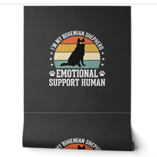 Bohemian Shepherd Emotional Support Human Dog Wallpaper