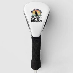 Bohemian Shepherd Emotional Support Human Vintage Golf Head Cover