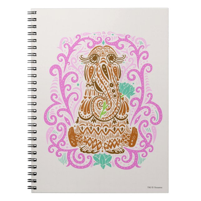Bohemian Snuffleupagus Spiral Notebook (Front)