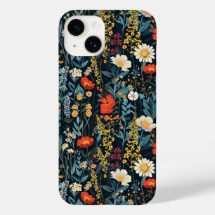 Bohemian Spring Floral Print Case-Mate iPhone 14 Case