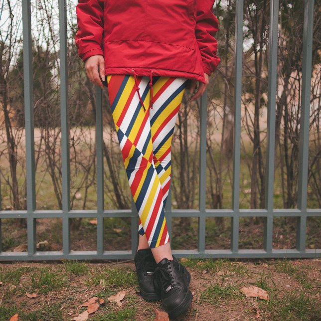 Bohemian Striped Leggings (Creator Uploaded)
