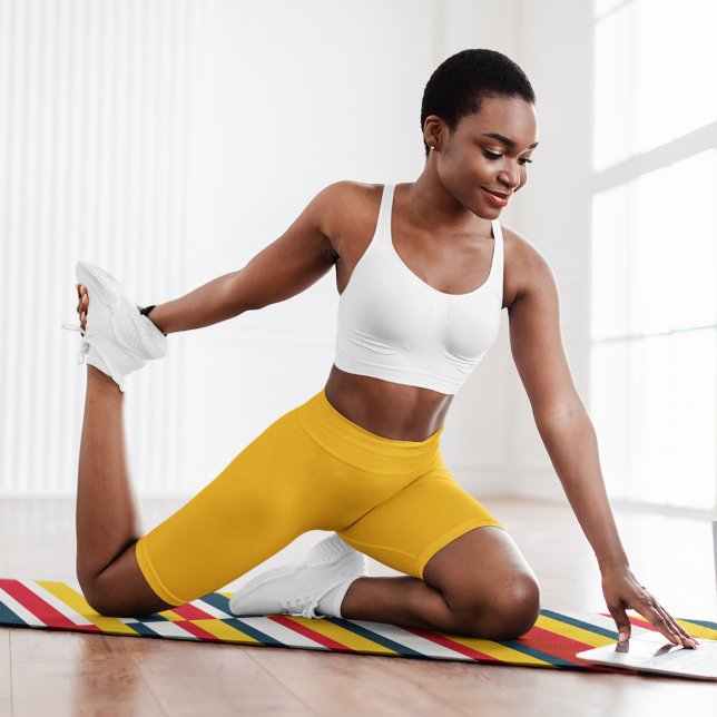 Bohemian Striped Yoga Mat (Creator Uploaded)