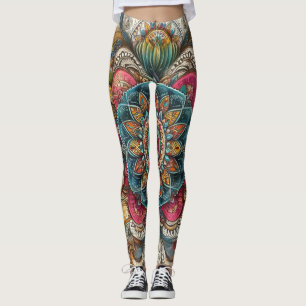 Bohemian style leggings