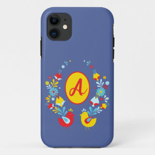 Bohemian Style Monogram Design   Case-Mate iPhone Case
