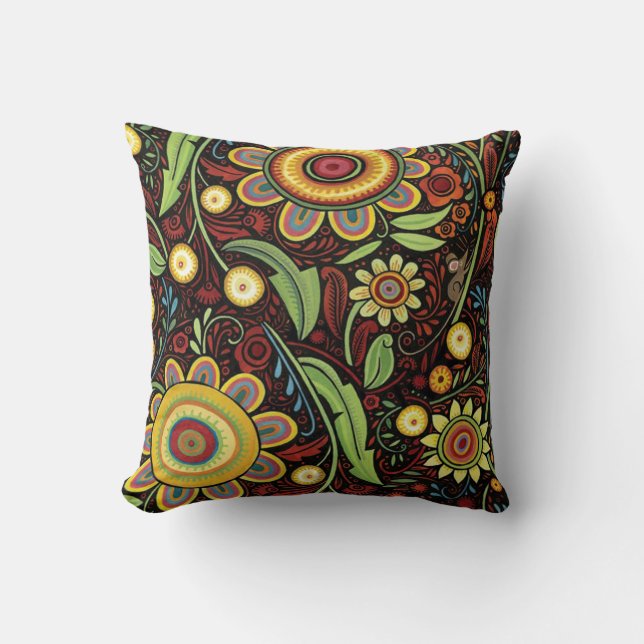 Bohemian Style Pillow (Front)
