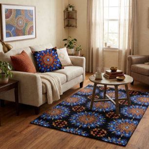 Bohemian Style Throw Pillow