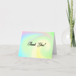 Bohemian Thank You Blank Inside Card