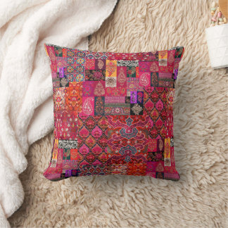 Bohemian Tribal Indian Texture Cushion