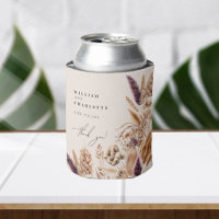 Bohemian Tropical Flowers Custom Wedding Favours