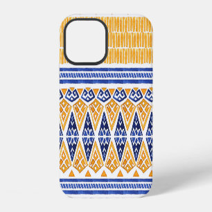 Bohemian Watercolor: Seamless Artistic Pattern. iPhone 12 Case