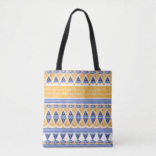 Bohemian Watercolor: Seamless Artistic Pattern. Tote Bag