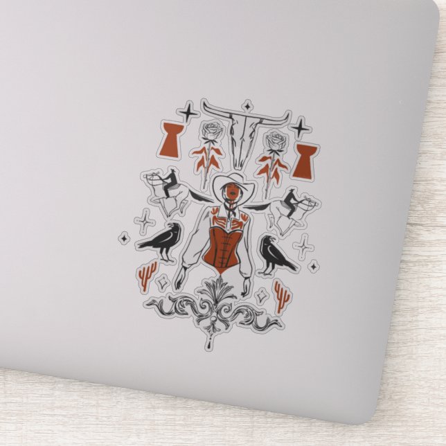 Bohemian wild west contemporary art. (Detail)