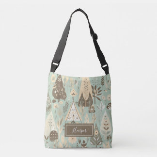 Bohemian Woodland Crossbody Bag