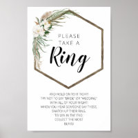 Bohemian Wreath Bridal Shower Ring Game