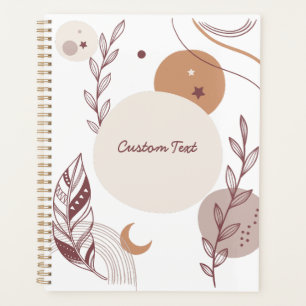 Bohemien Teacher Appreciation Modern custom Planner