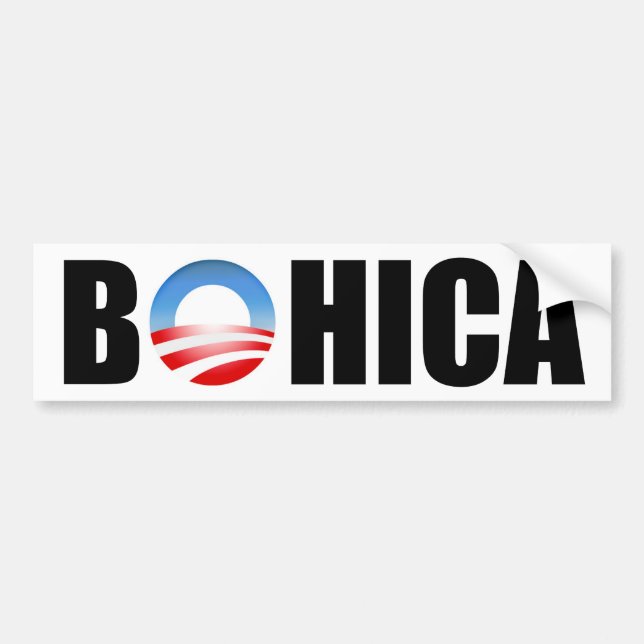 Bohica Obama Bumper Sticker (Front)