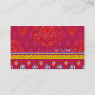 BOHO1 Mandala - Businesscard Business Card