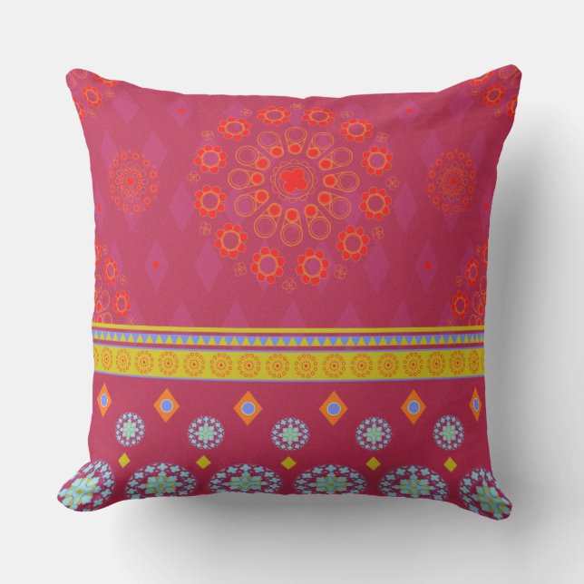 BOHO1 Mandala - Pillow (Front)