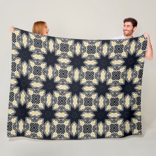 Boho 8 fleece blanket
