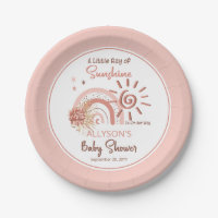Boho A Little Ray of Sunshine Girl Baby Shower